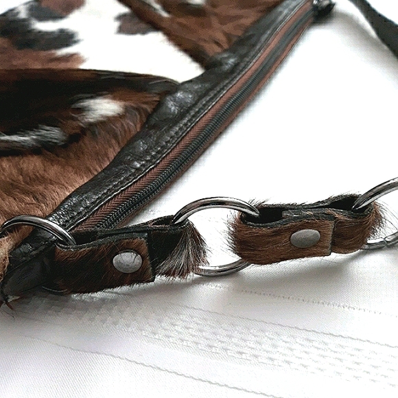 Cowhide Shoulder Purse - Picture 10 of 14
